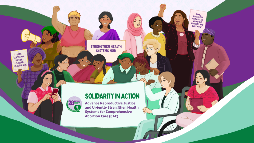 September 28 International Safe Abortion Day campaign artwork